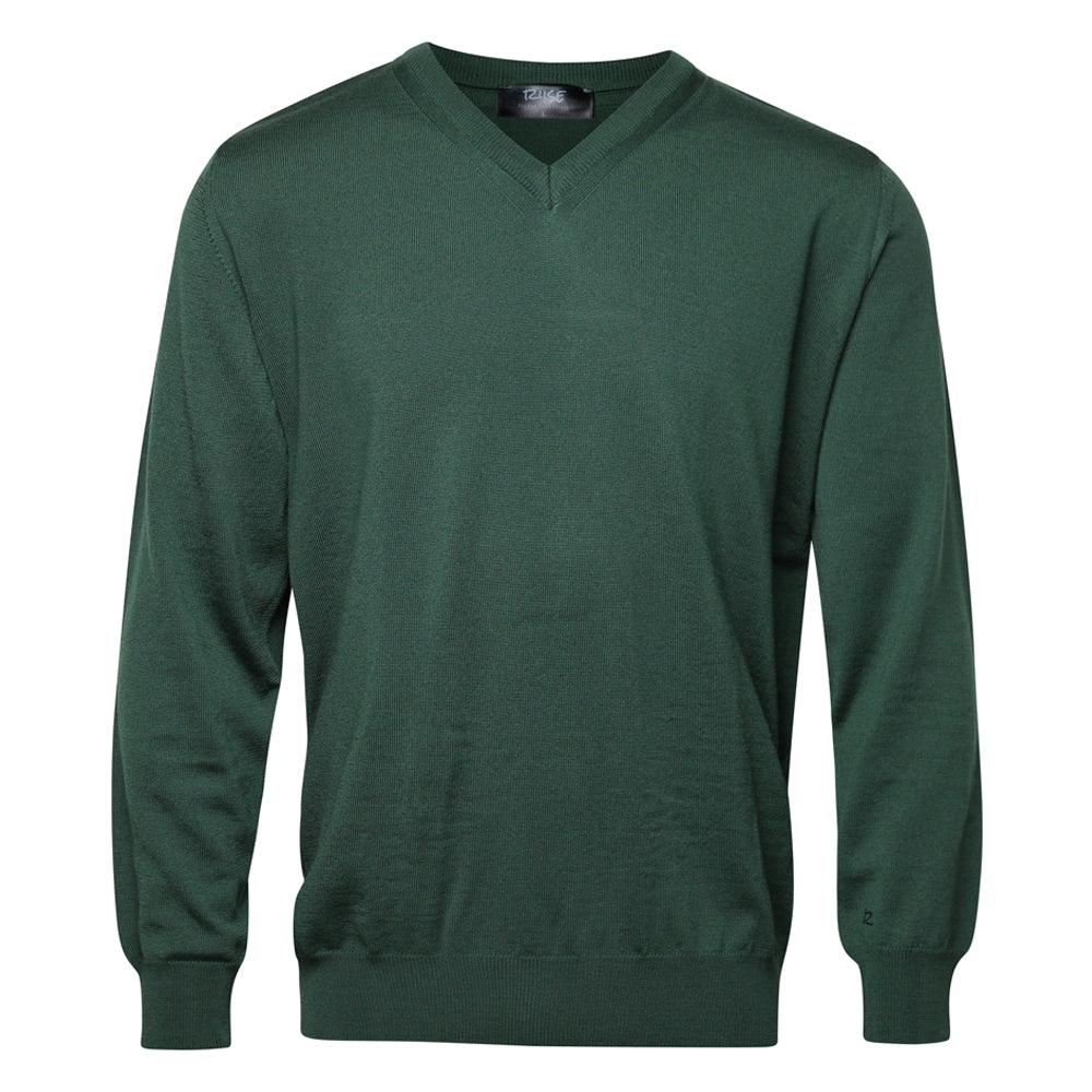 Riise Herren Merino V-Ausschnitt, Fairway