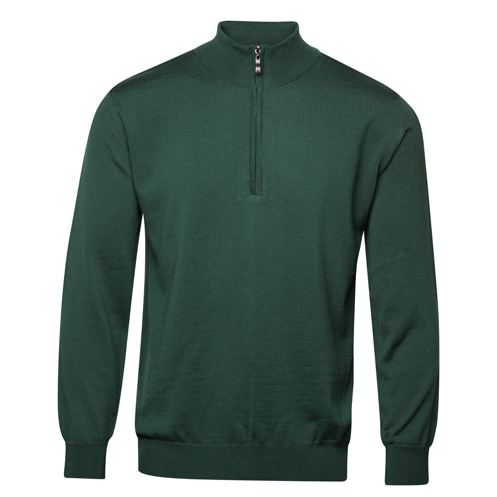 Riise Herren Merino Z-Neck, Fairway