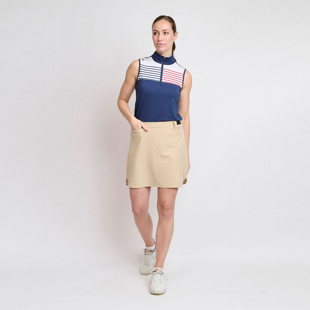 Leichter Performance-Skort für Damen, Safari