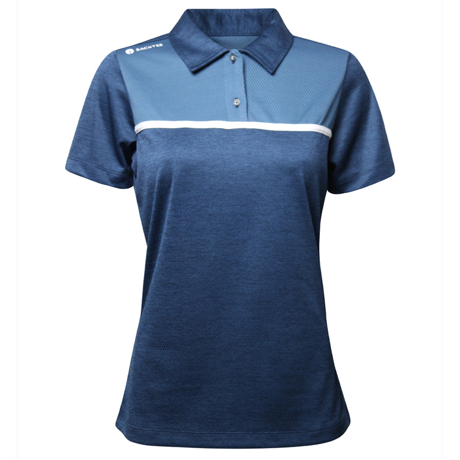 Damen-Sportpolo, Marineblau