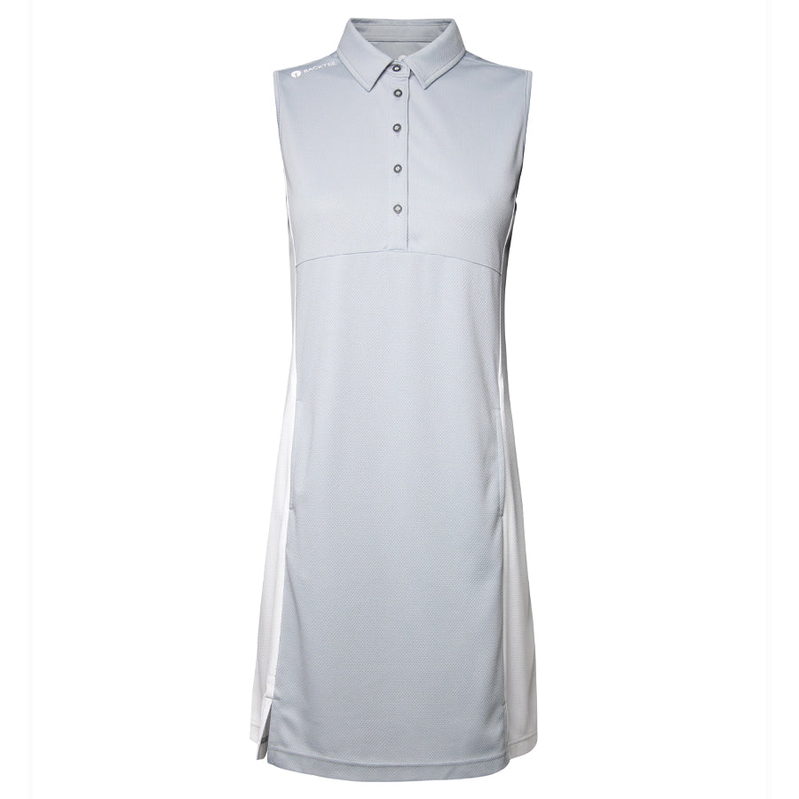 Dobby-Sportkleid für Damen, Hellgrau