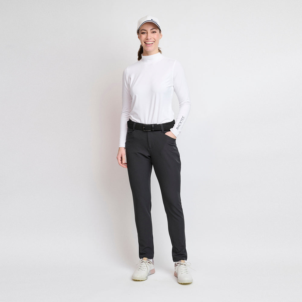 Leichte Performance-Hose für Damen, Schwarz