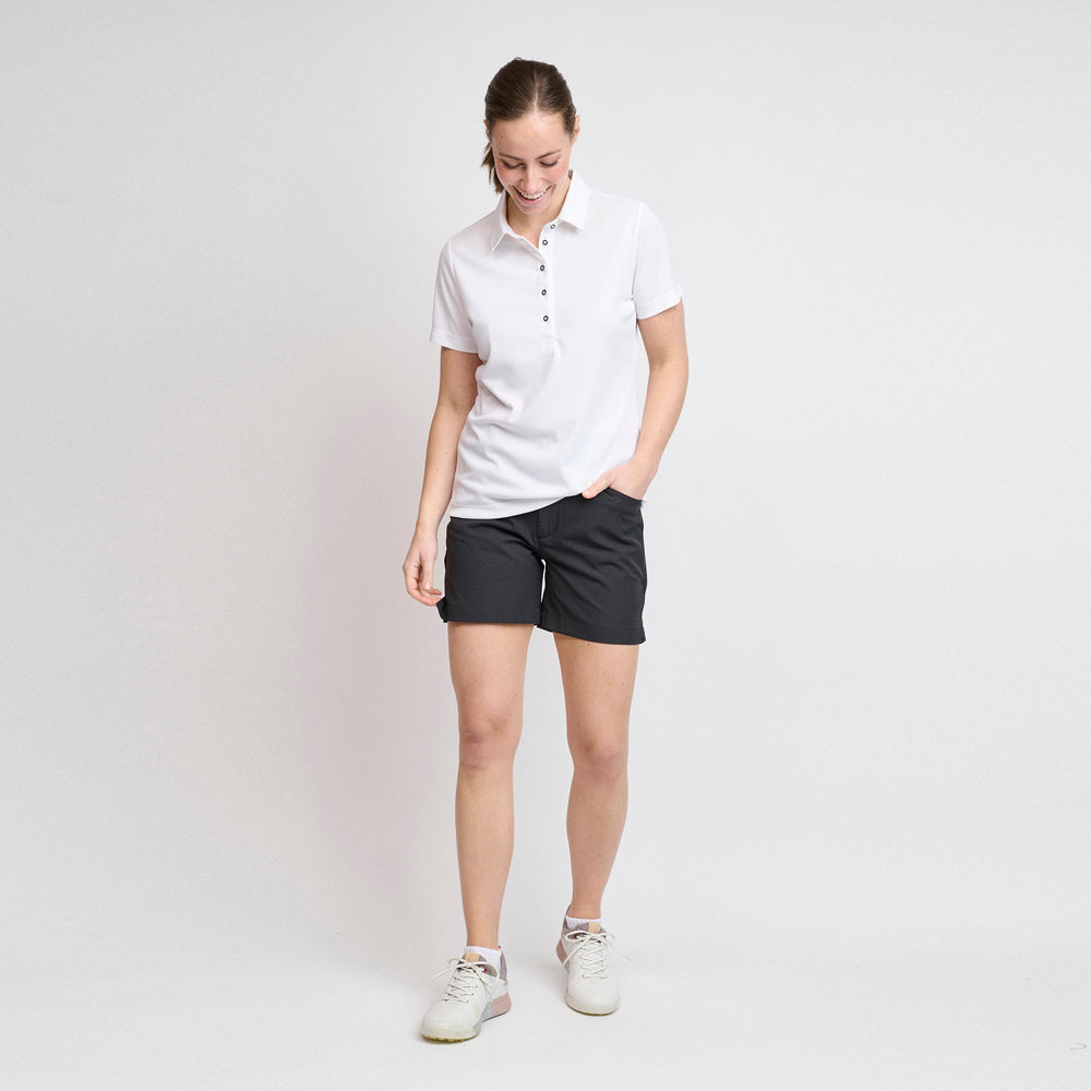 Leichte Performance-Shorts für Damen, Schwarz