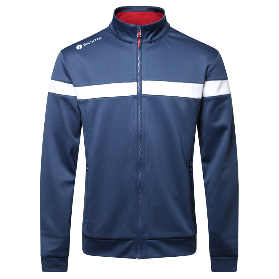 Herren Shield Full Zip Midlayer, Marineblau