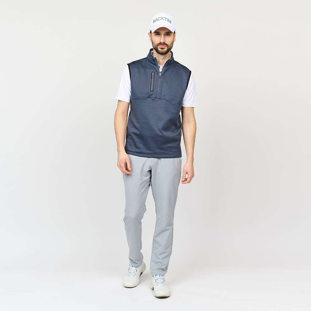 Herren Shield Midlayer Slipover, Ombre Blue