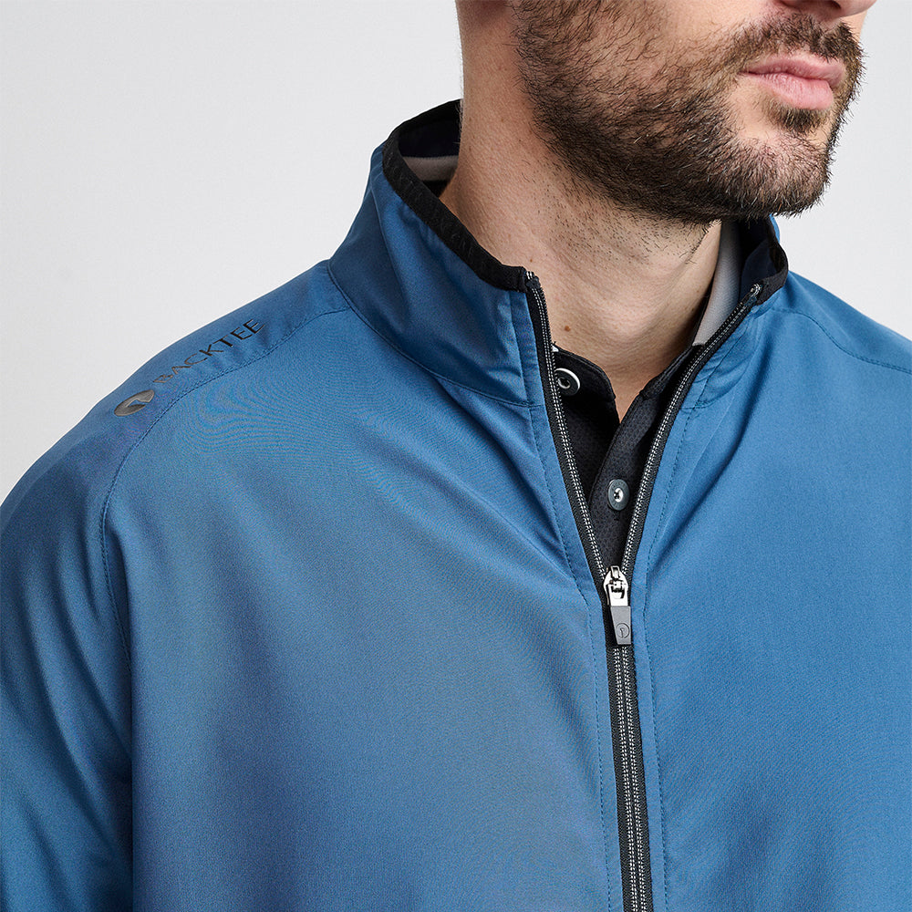 Herren 80 G. Faltbares Windshirt, Ensign Blue