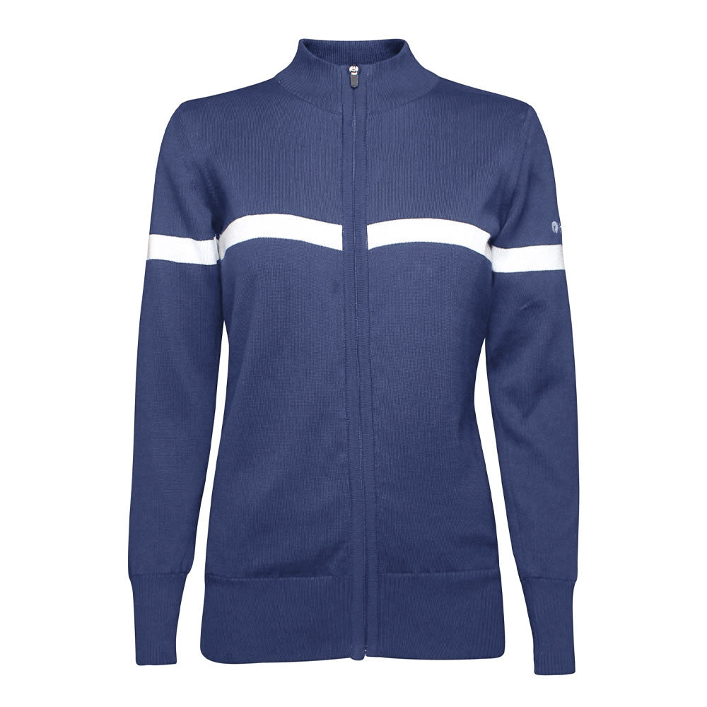 Bio-Windbreaker-Pullover für Damen, Dämmerungsblau