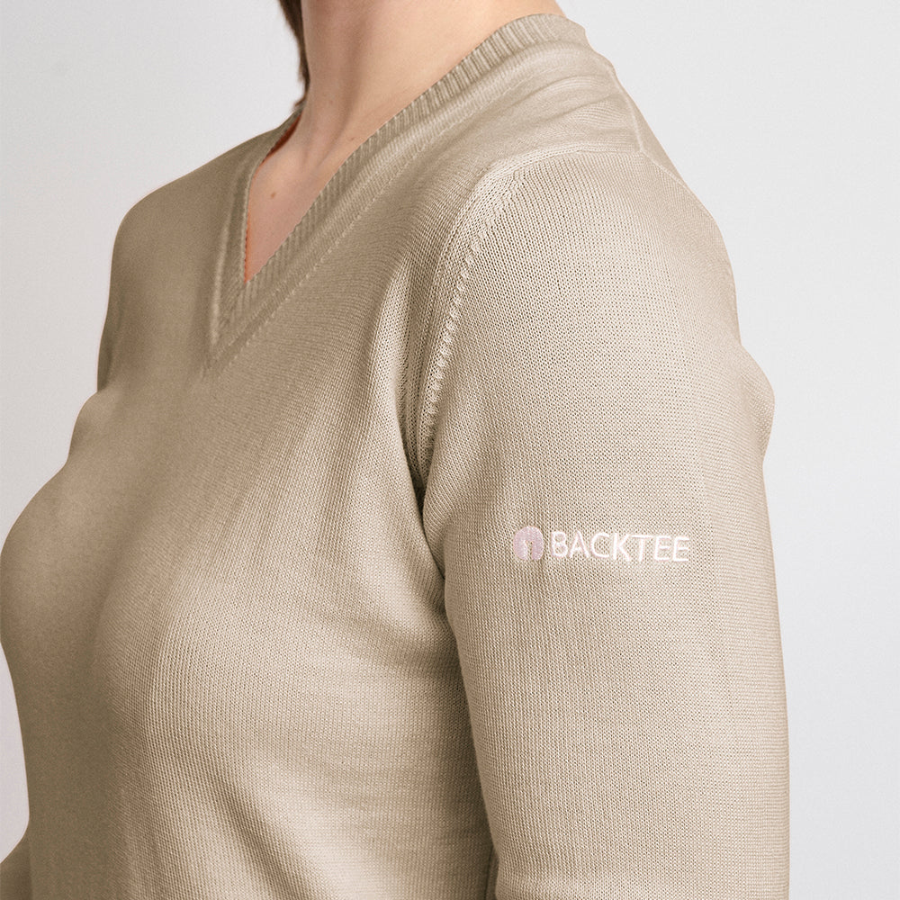 Bio-Freizeitpullover für Damen, Safari
