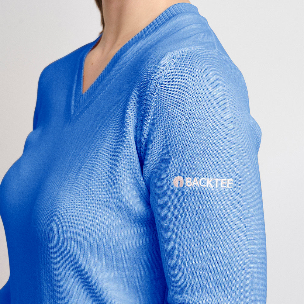 Bio-Freizeitpullover für Damen, Sky