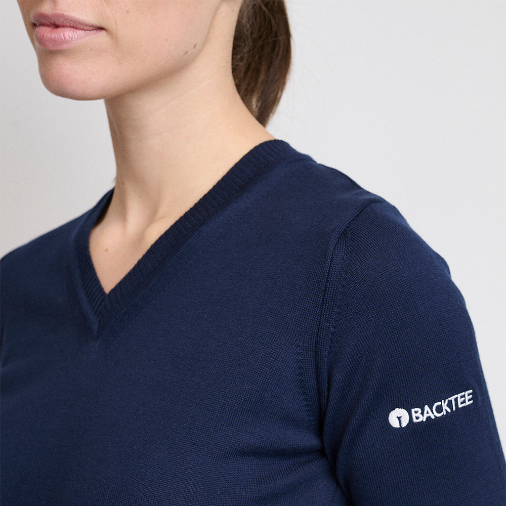 Bio-Freizeitpullover für Damen, Marineblau