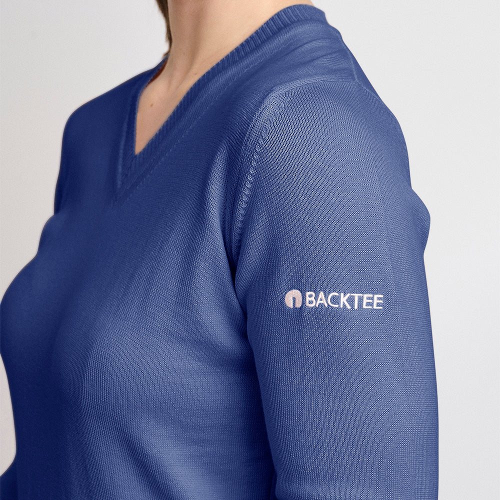Bio-Freizeitpullover für Damen, Dämmerungsblau