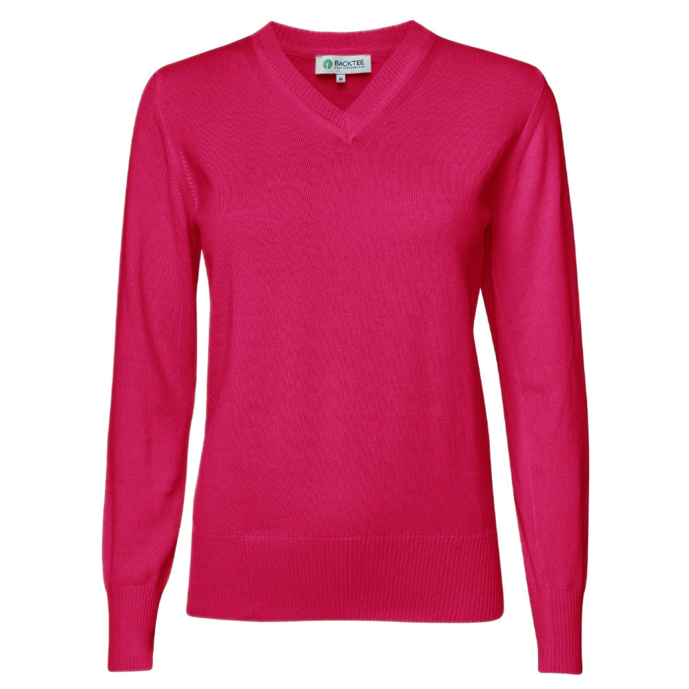 Bio-Freizeitpullover für Damen, Fuchsia