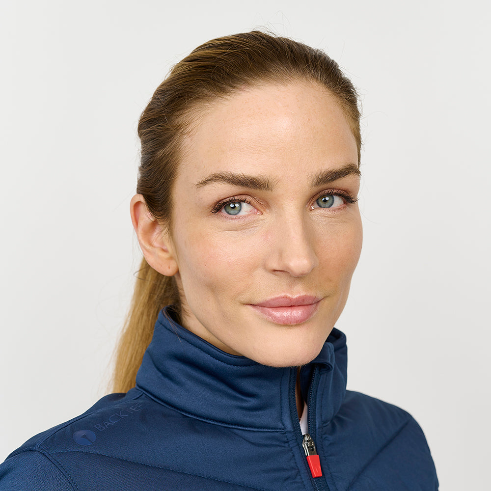 Damen-Hybridjacke, Marineblau