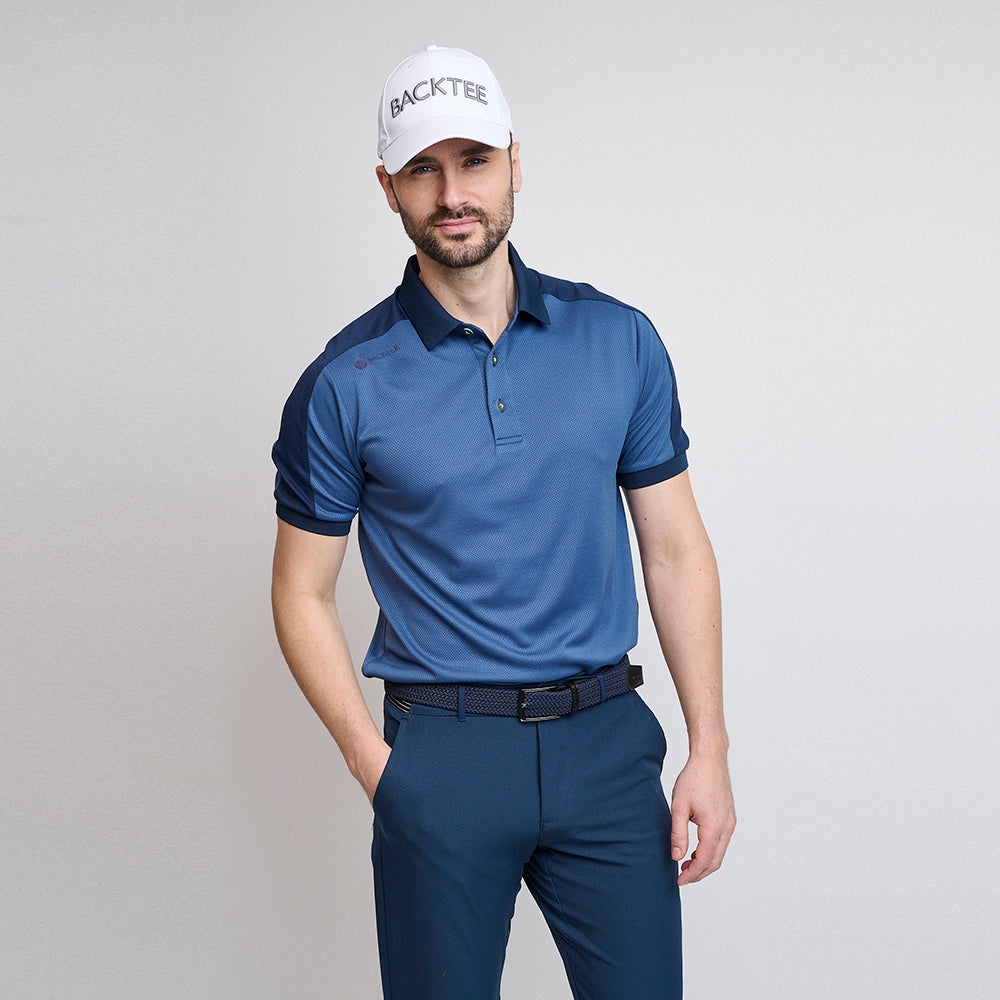 Elastischer Unisex-Gürtel, Marineblau