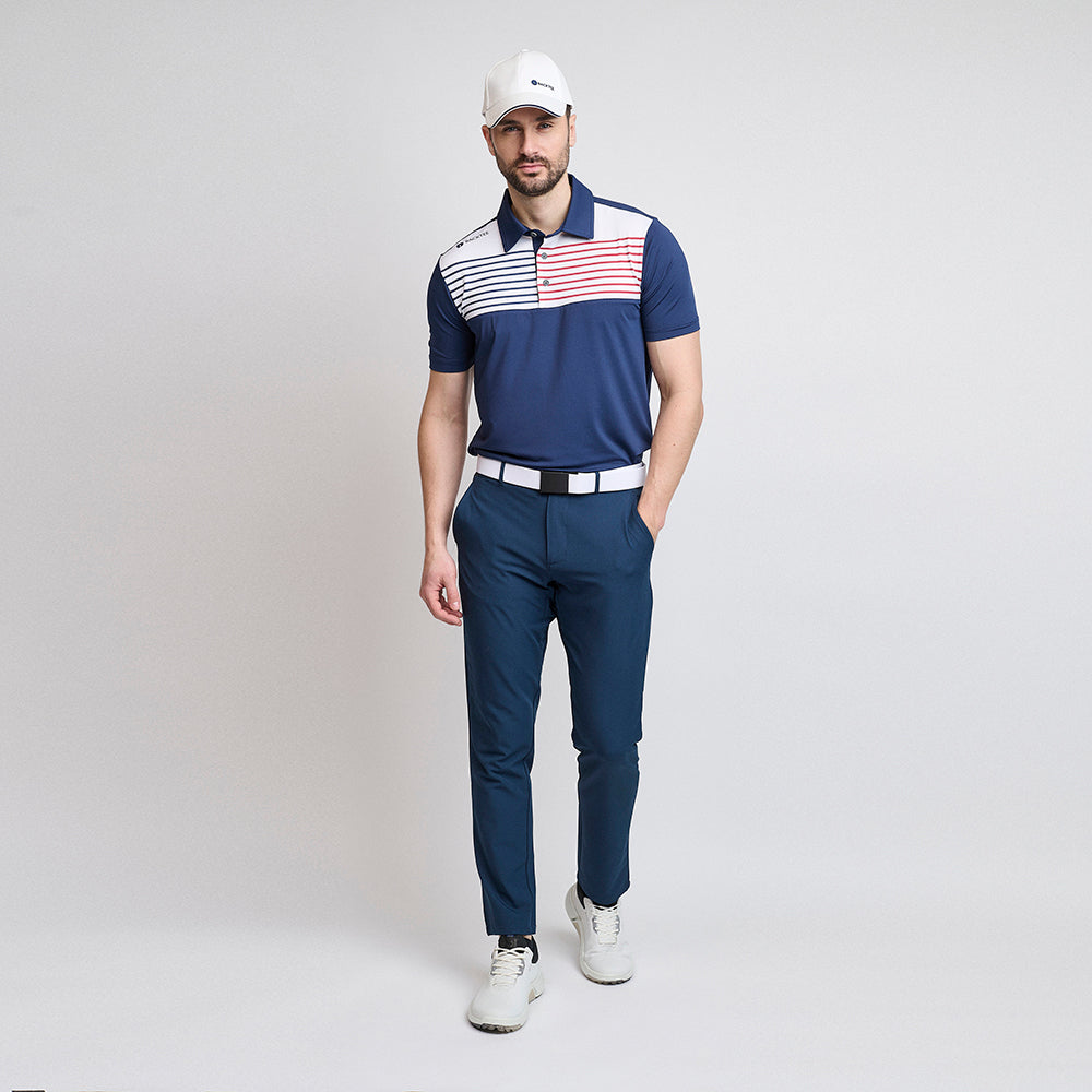 Herren-Golfpolo, Marineblau