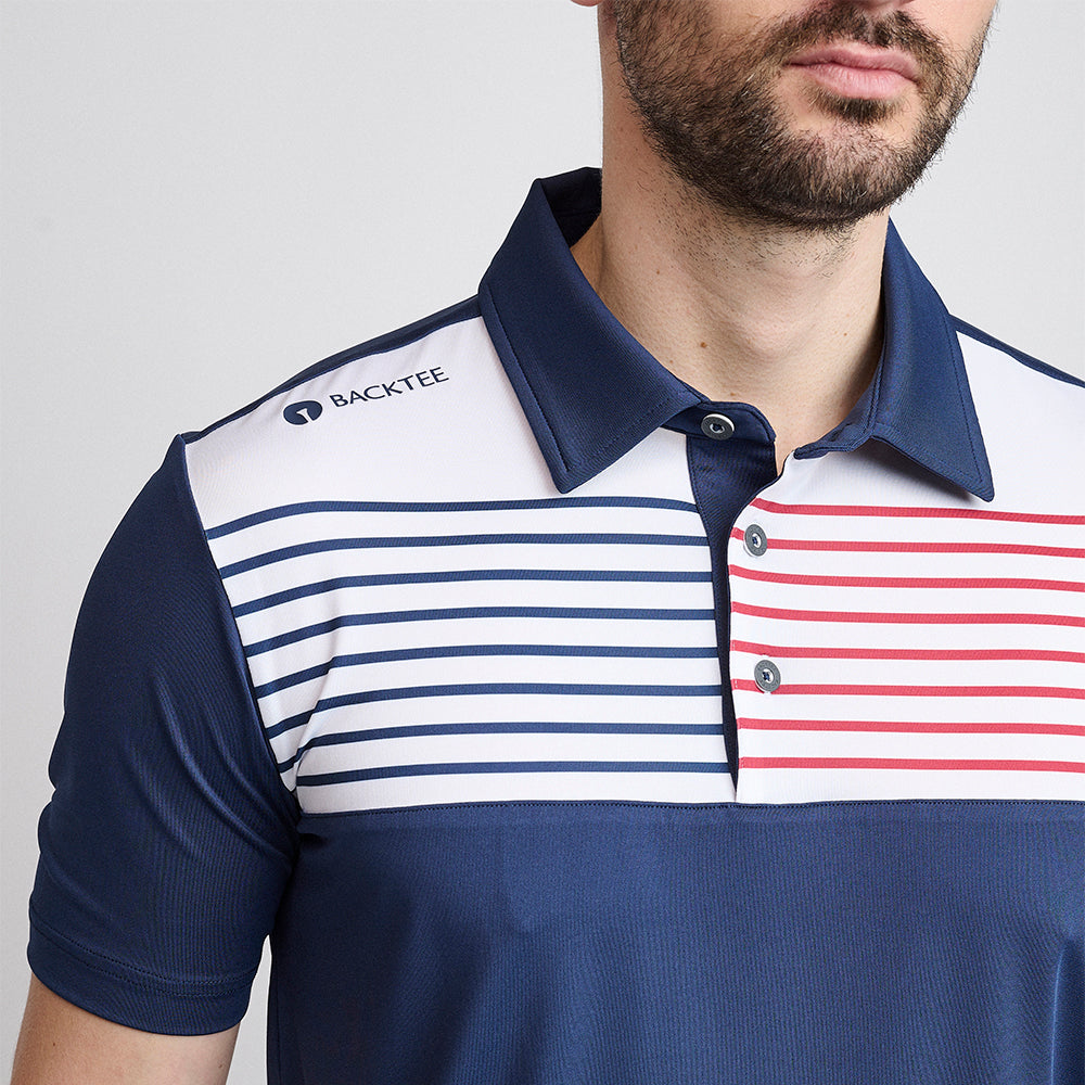 Herren-Golfpolo, Marineblau