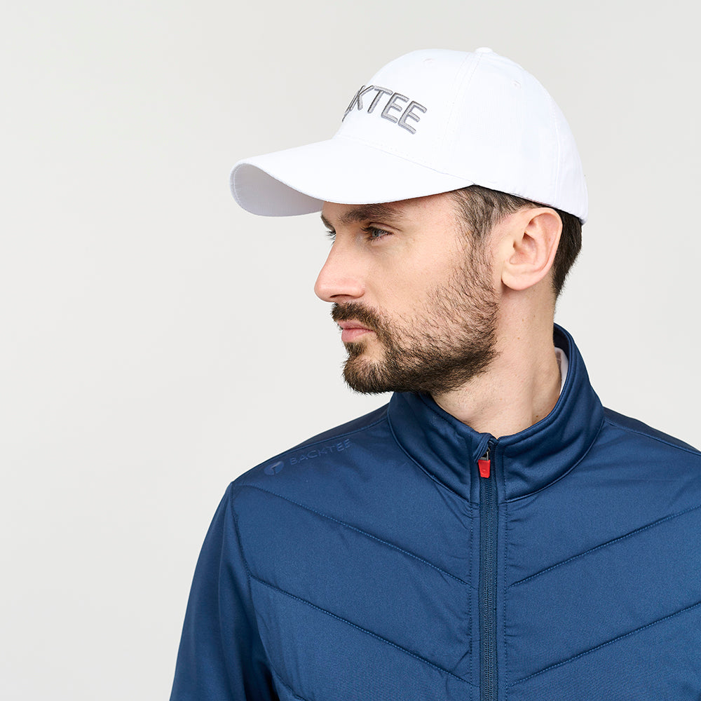 Herren-Hybridjacke, Marineblau