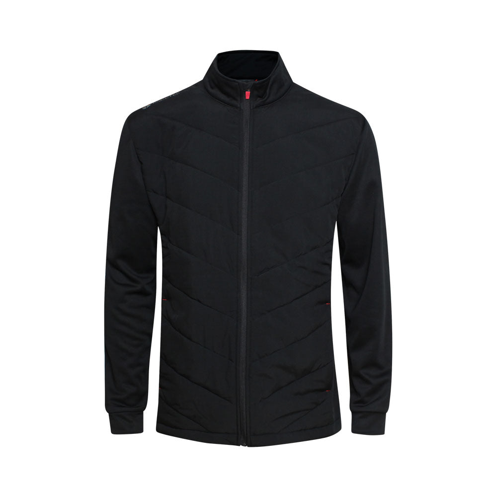 Herren-Hybridjacke, Schwarz