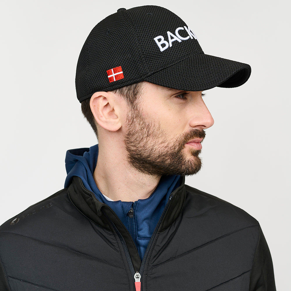 Herren-Hybridjacke, Schwarz