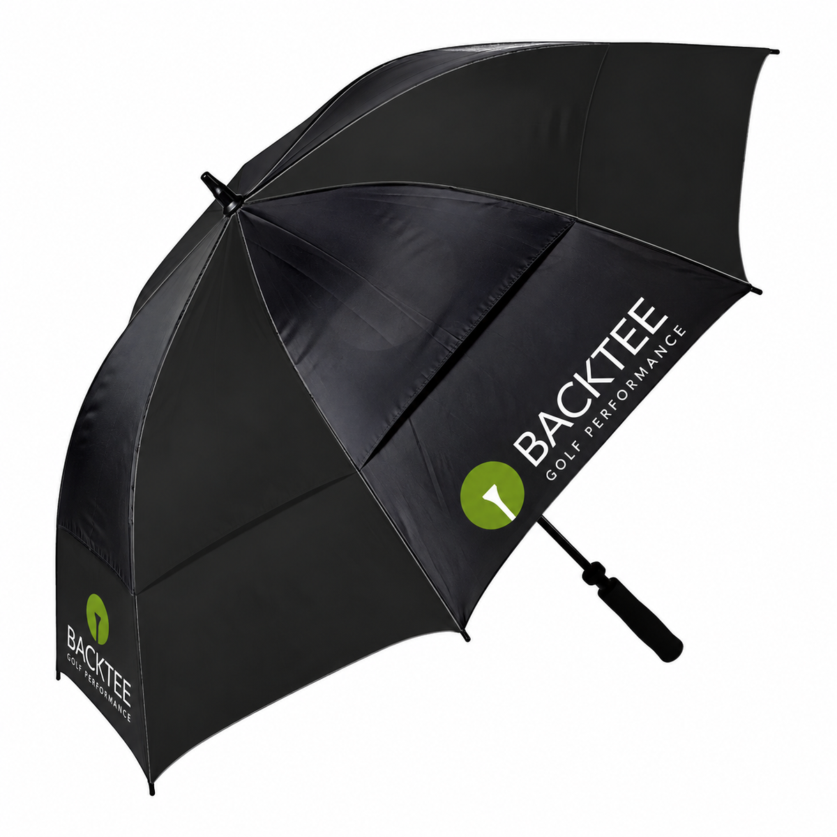 Backtee Golfschirm, Schwarz