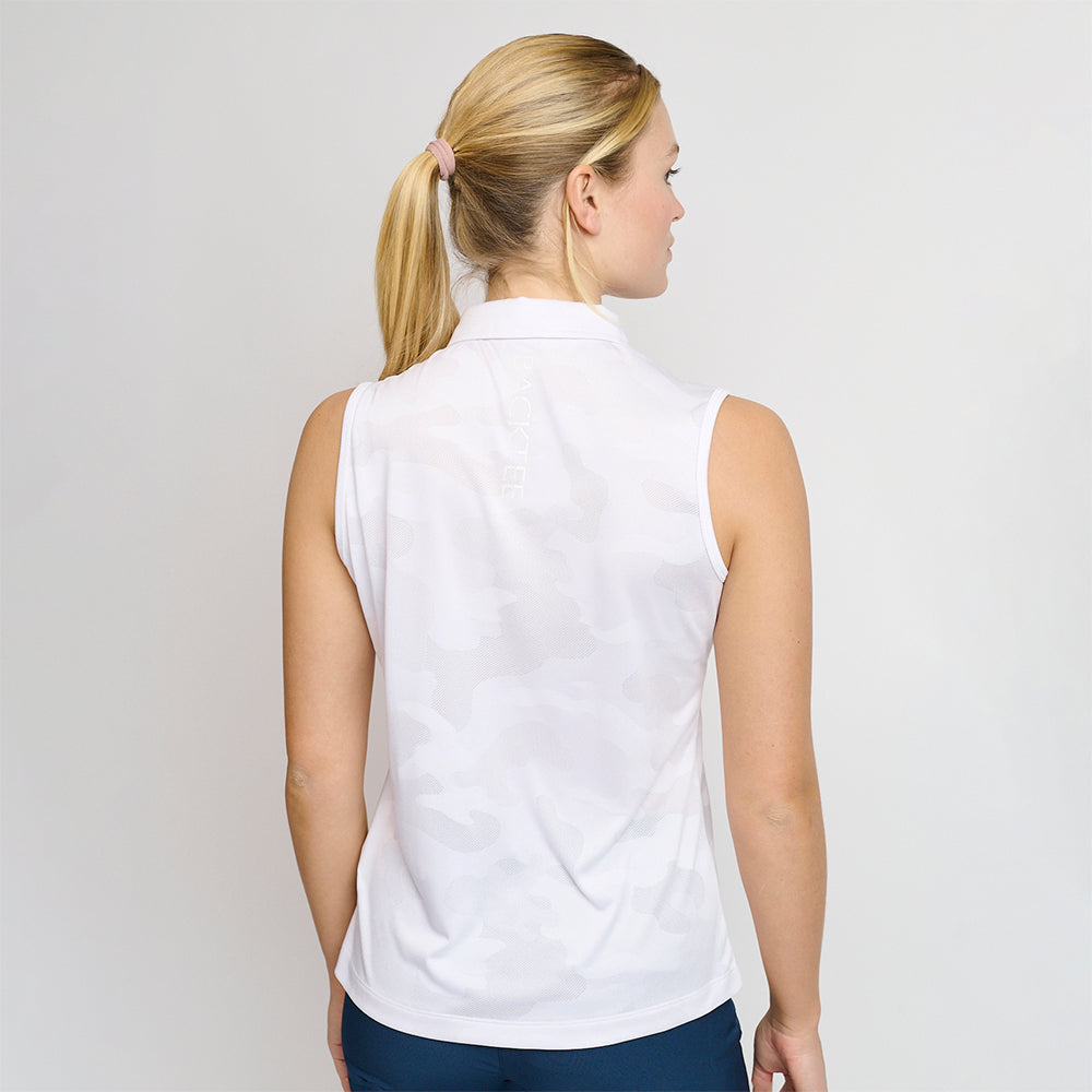 Camou-Oberteil für Damen, Weiß