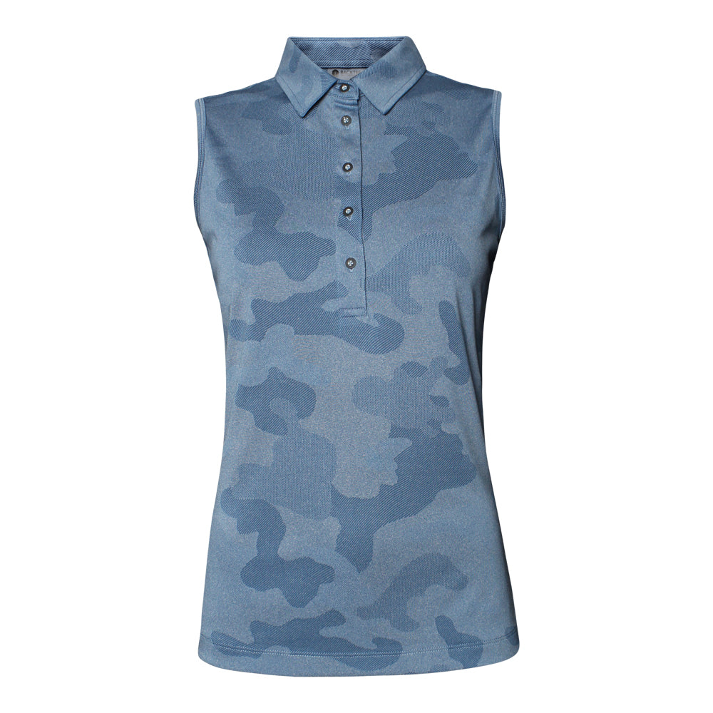 Camou-Oberteil für Damen, Captains Blue