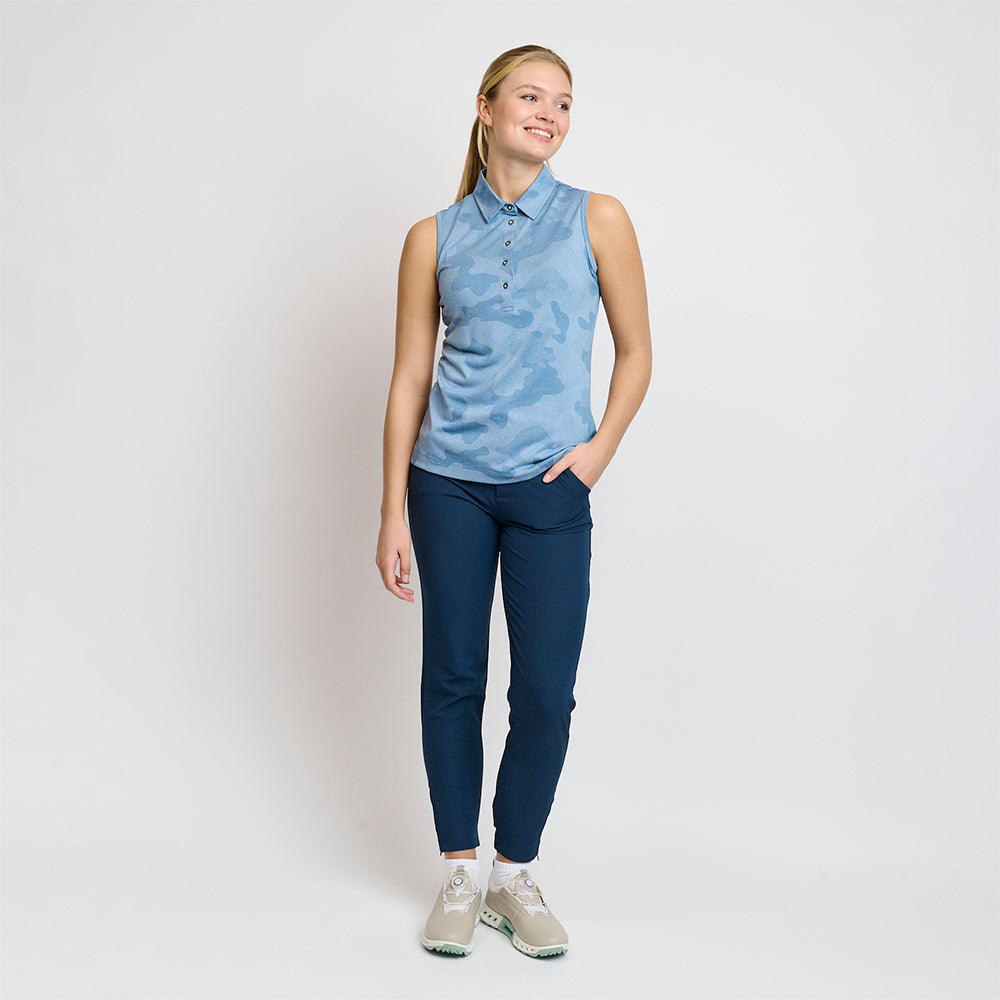 Camou-Oberteil für Damen, Captains Blue
