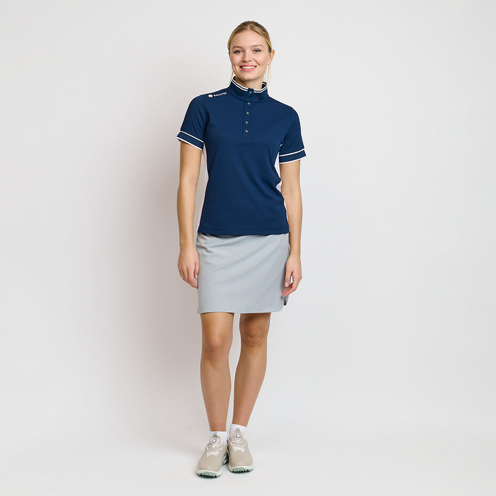 Mulligan-Polo für Damen, Marineblau