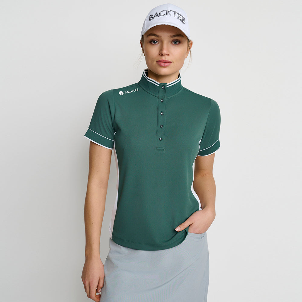 Mulligan Polo-Shirt für Damen, Bistrogrün