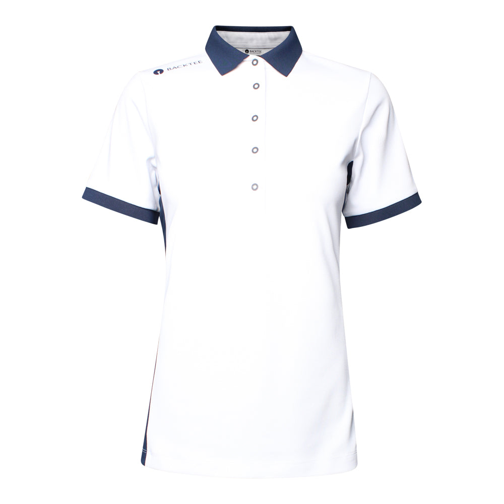 Hole-in-One-Poloshirt für Damen, Weiß