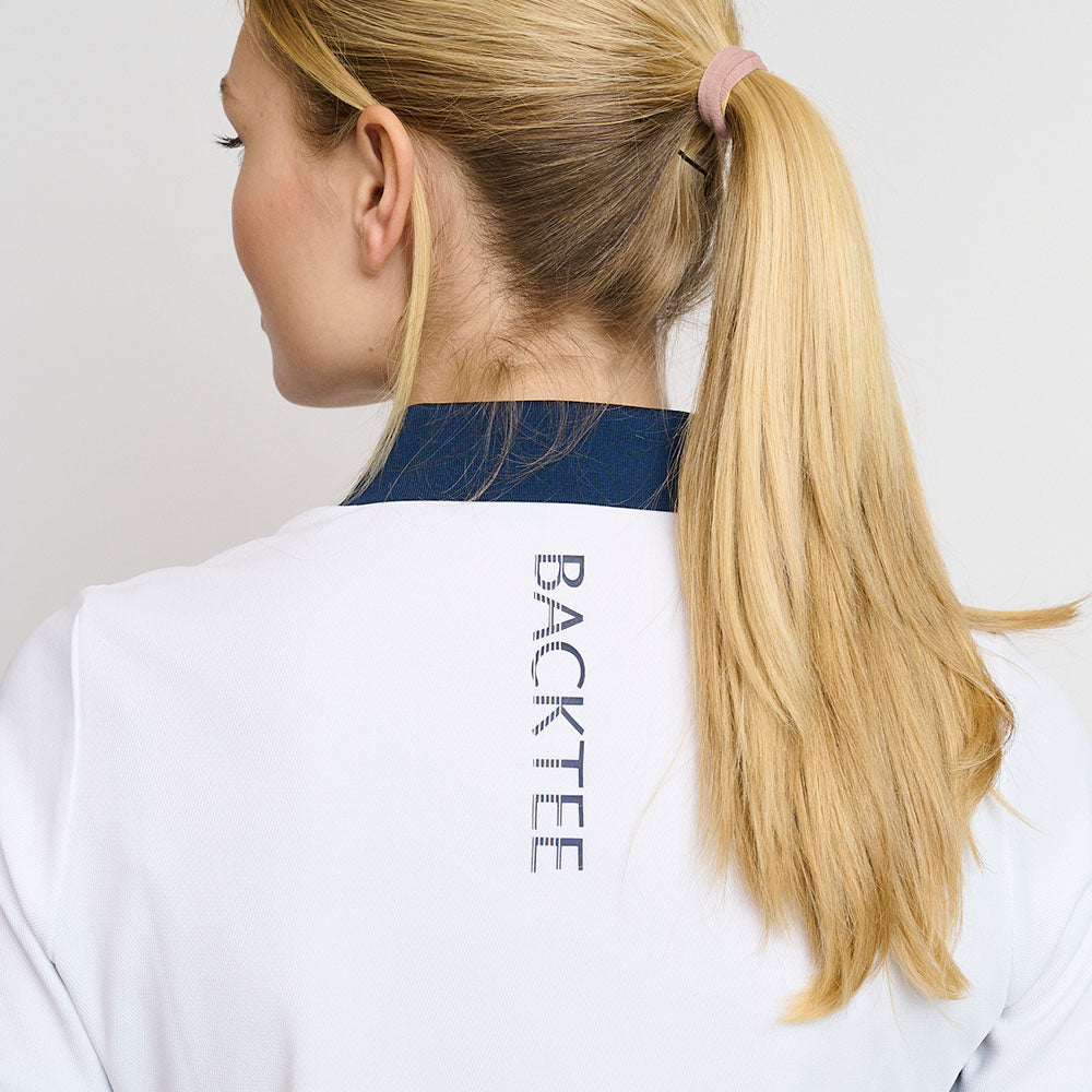 Hole-in-One-Poloshirt für Damen, Weiß