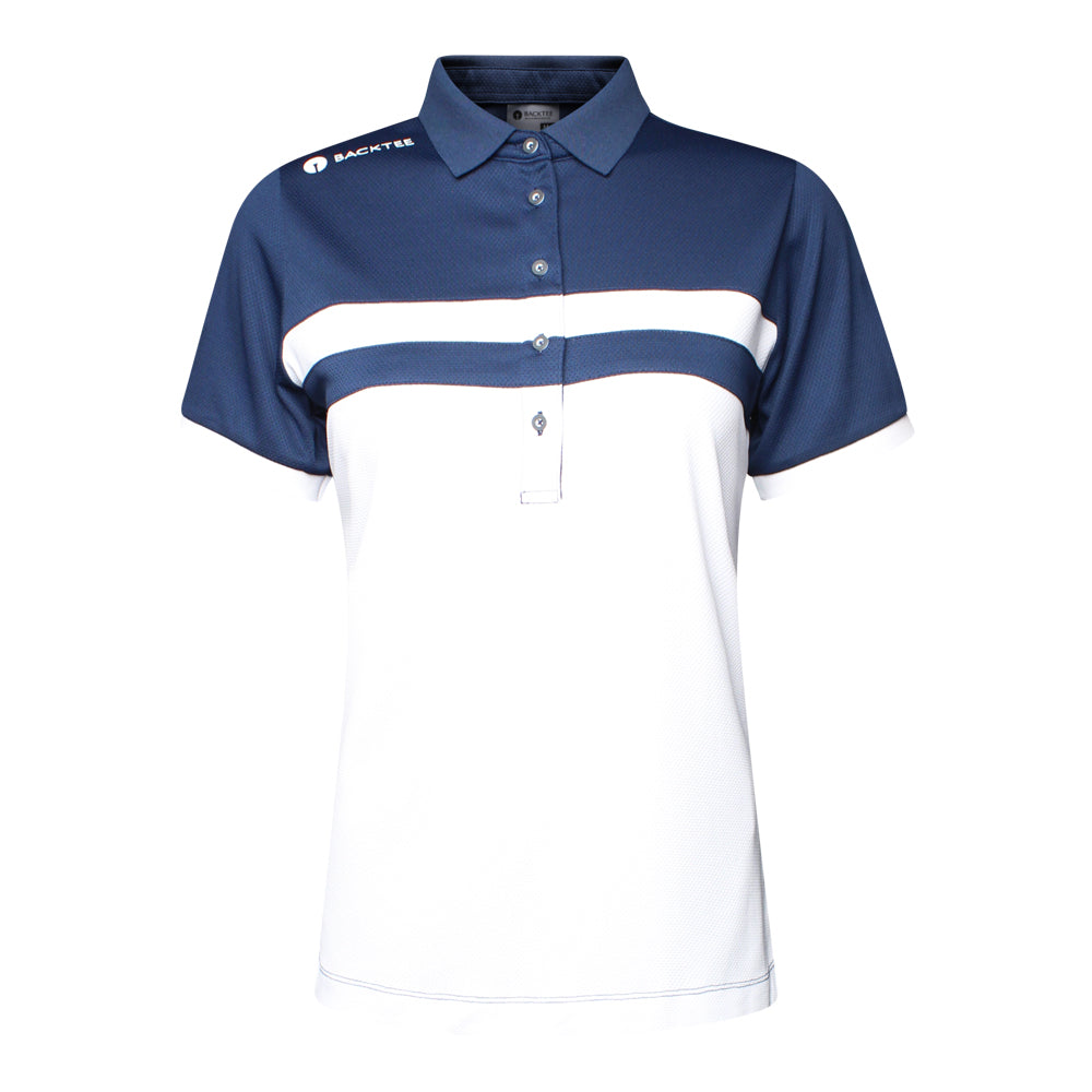 Damen-Academy-Polo, Marineblau