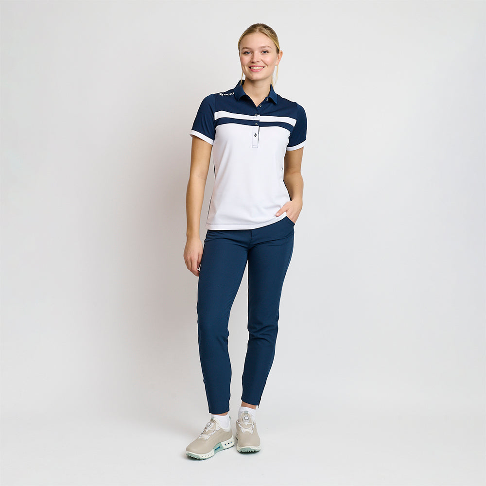 Damen-Academy-Polo, Marineblau