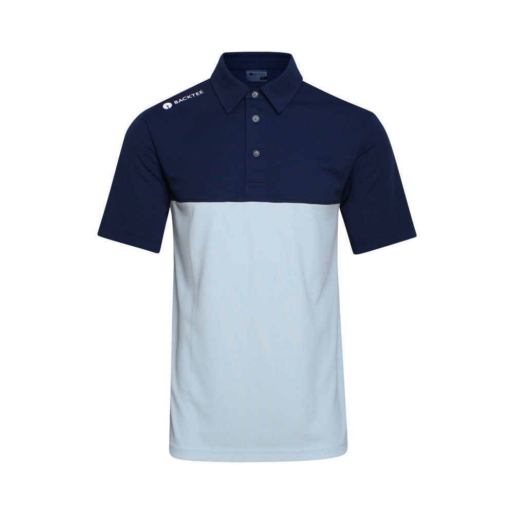 Tour-Poloshirt für Herren, Hellblau