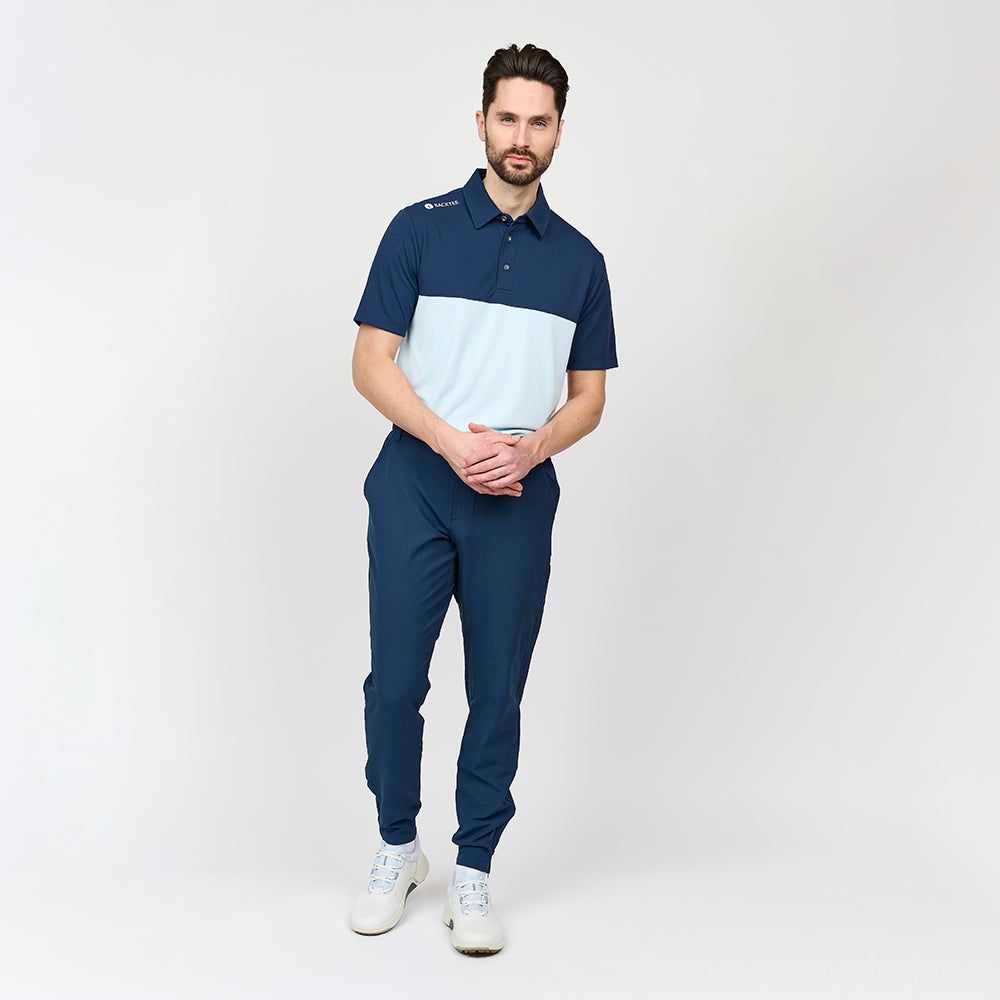 Tour-Poloshirt für Herren, Hellblau
