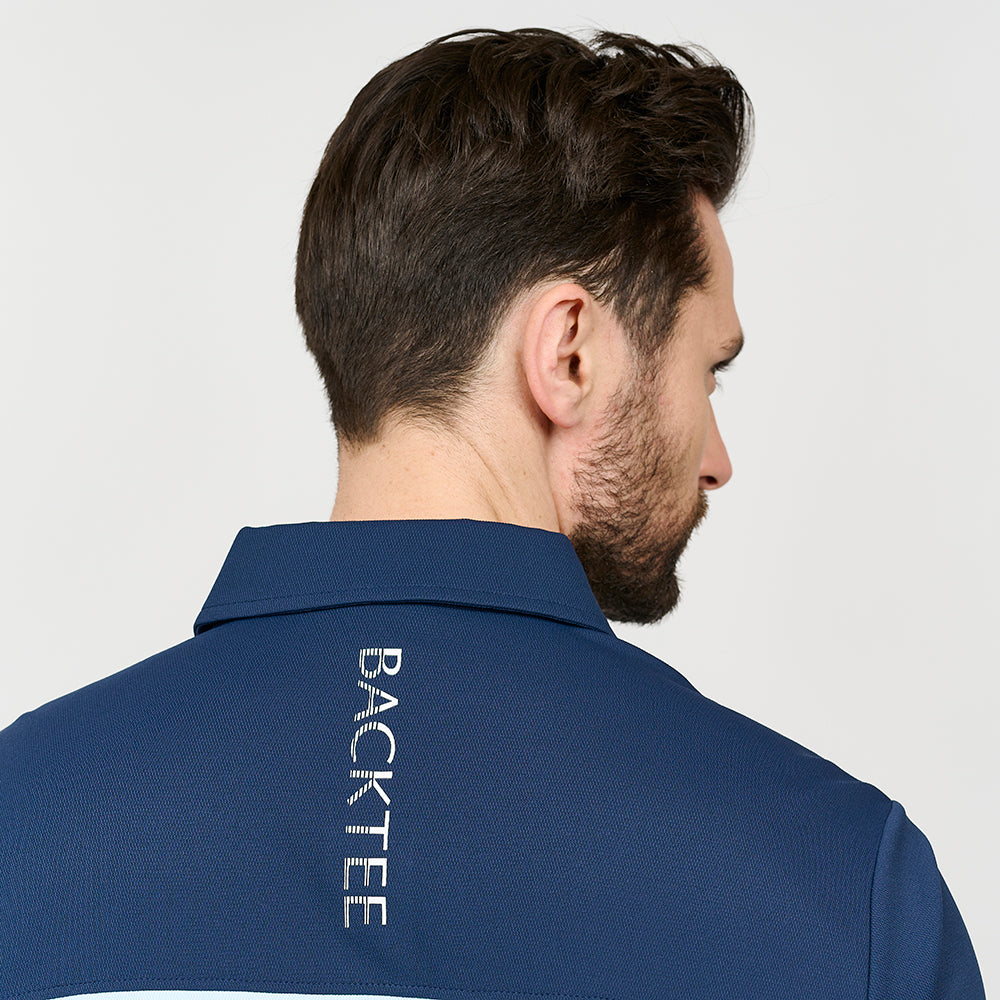 Tour-Poloshirt für Herren, Hellblau