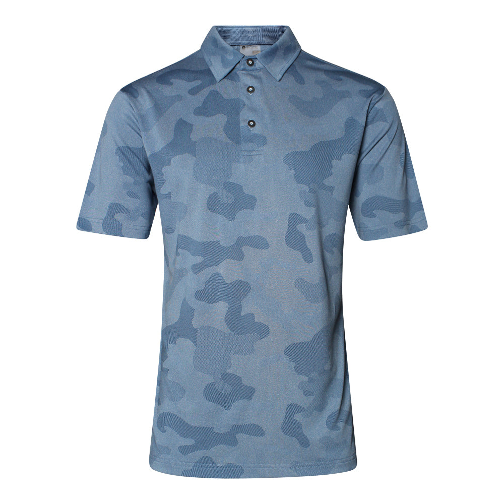 Camou-Polo für Herren, Captains Blue
