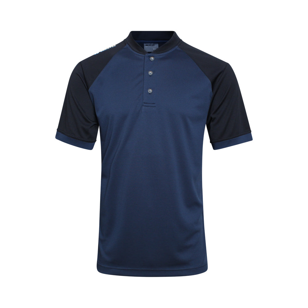 Bomber-Golfpolo für Herren, Marineblau