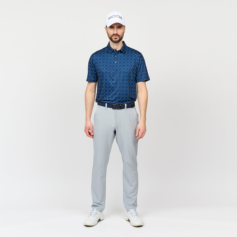 Icon-Poloshirt für Herren, Marineblau