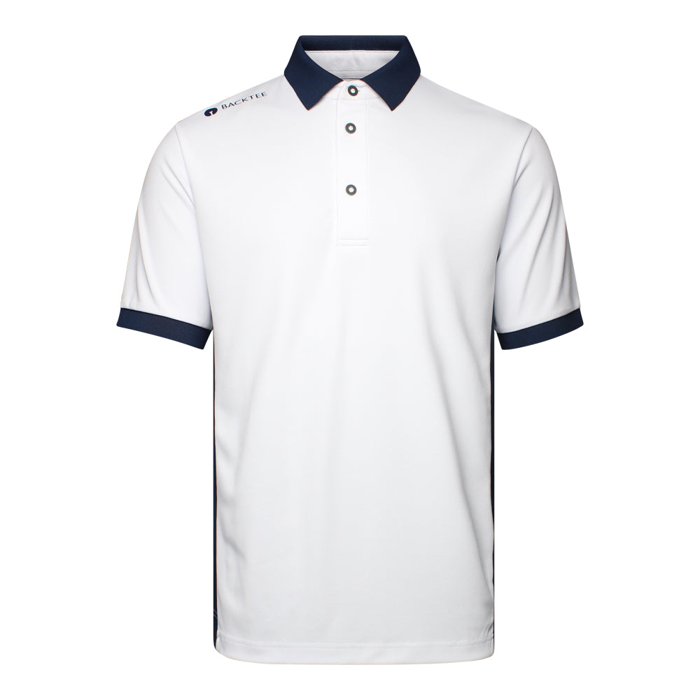 Hole-In-One-Poloshirt für Herren, Weiß
