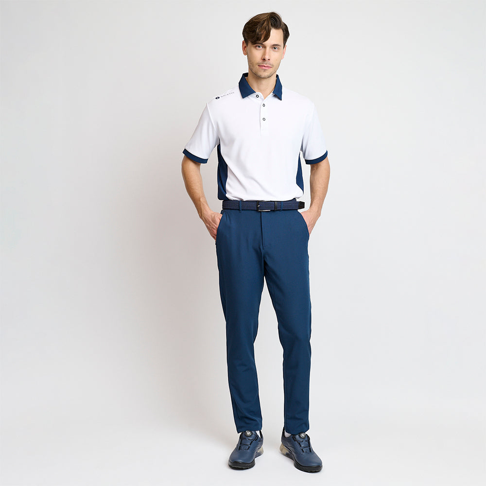 Hole-In-One-Poloshirt für Herren, Weiß