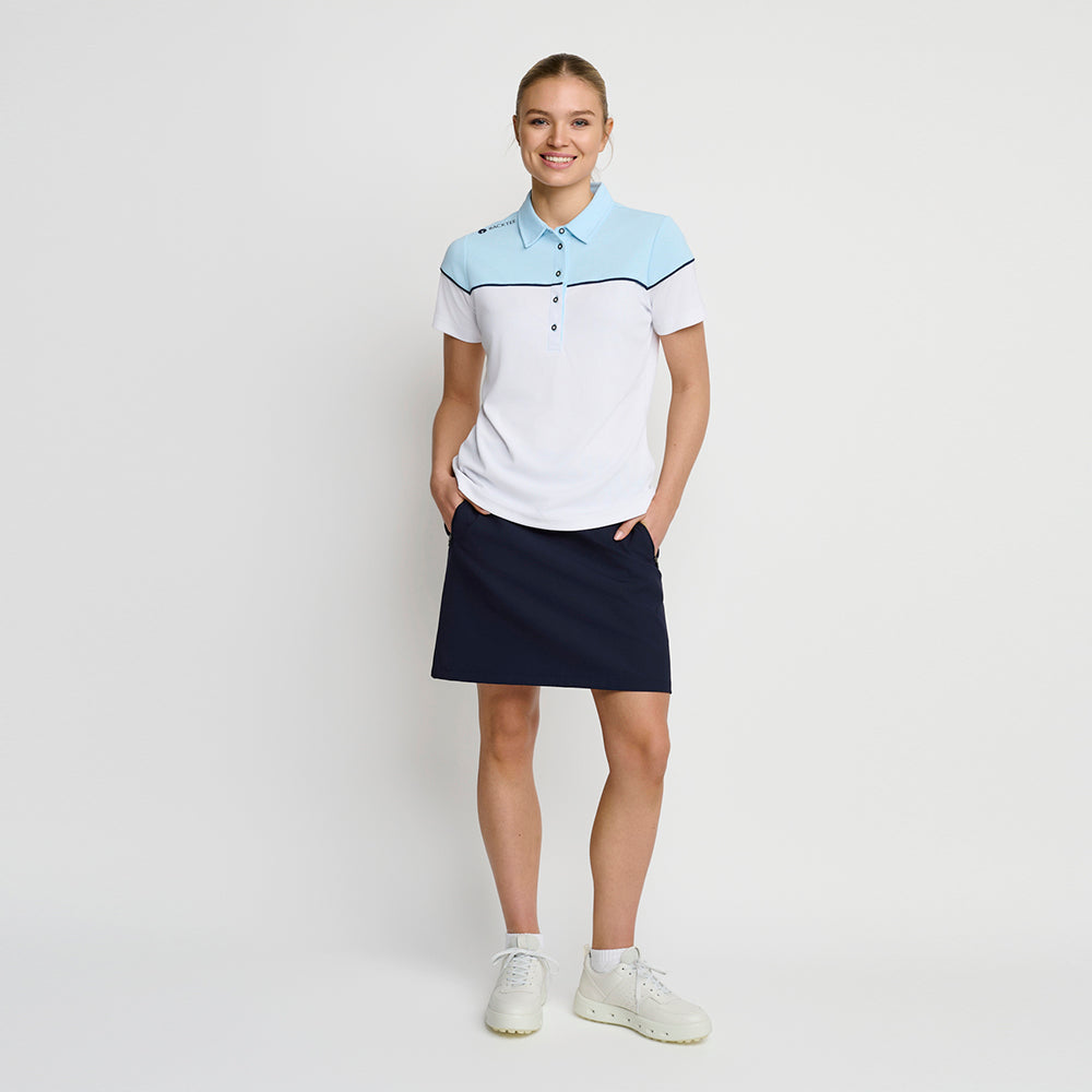 Winner Poloshirt für Damen, Weiß