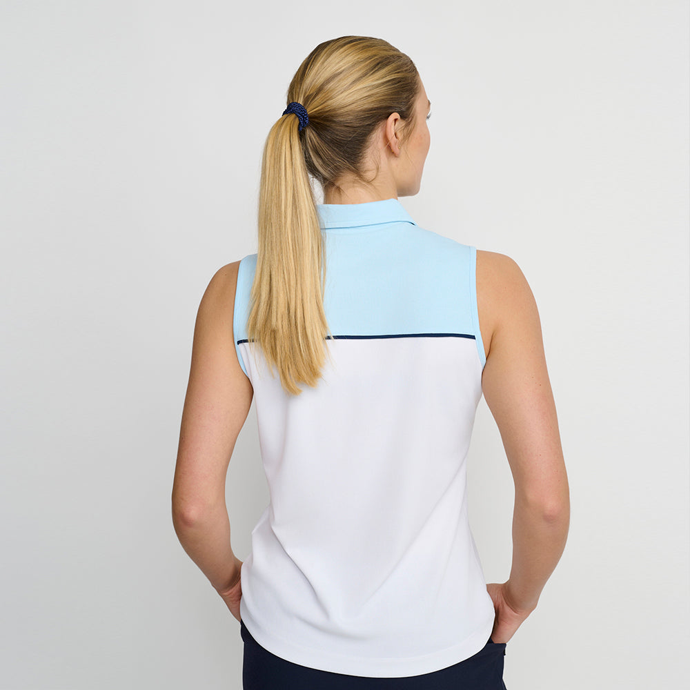 Winner Poloshirt für Damen, Weiß