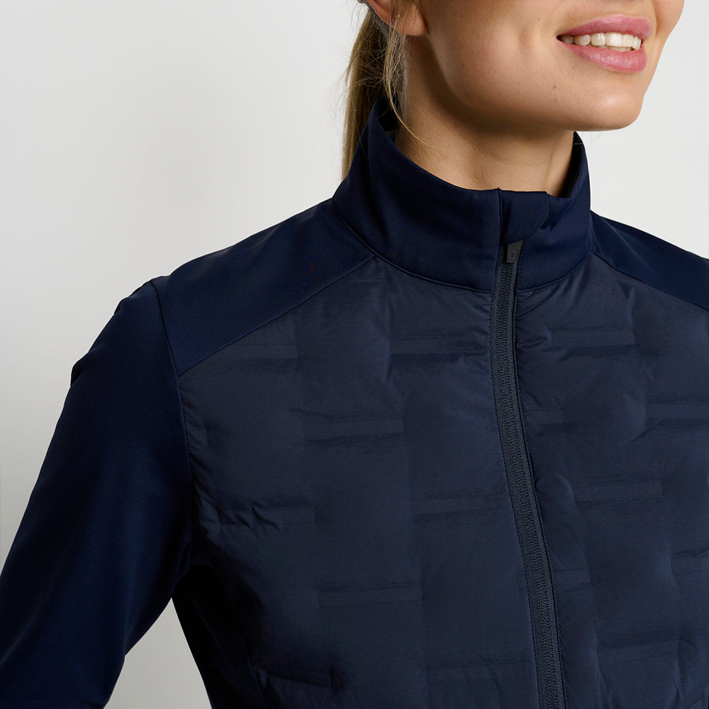 Damen Epic Hybridjacke, Marineblau