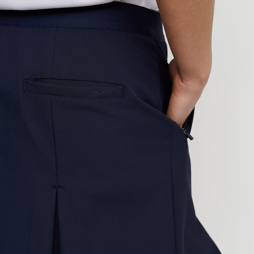 Leichte Performance-Skorts für Damen, Schwarz