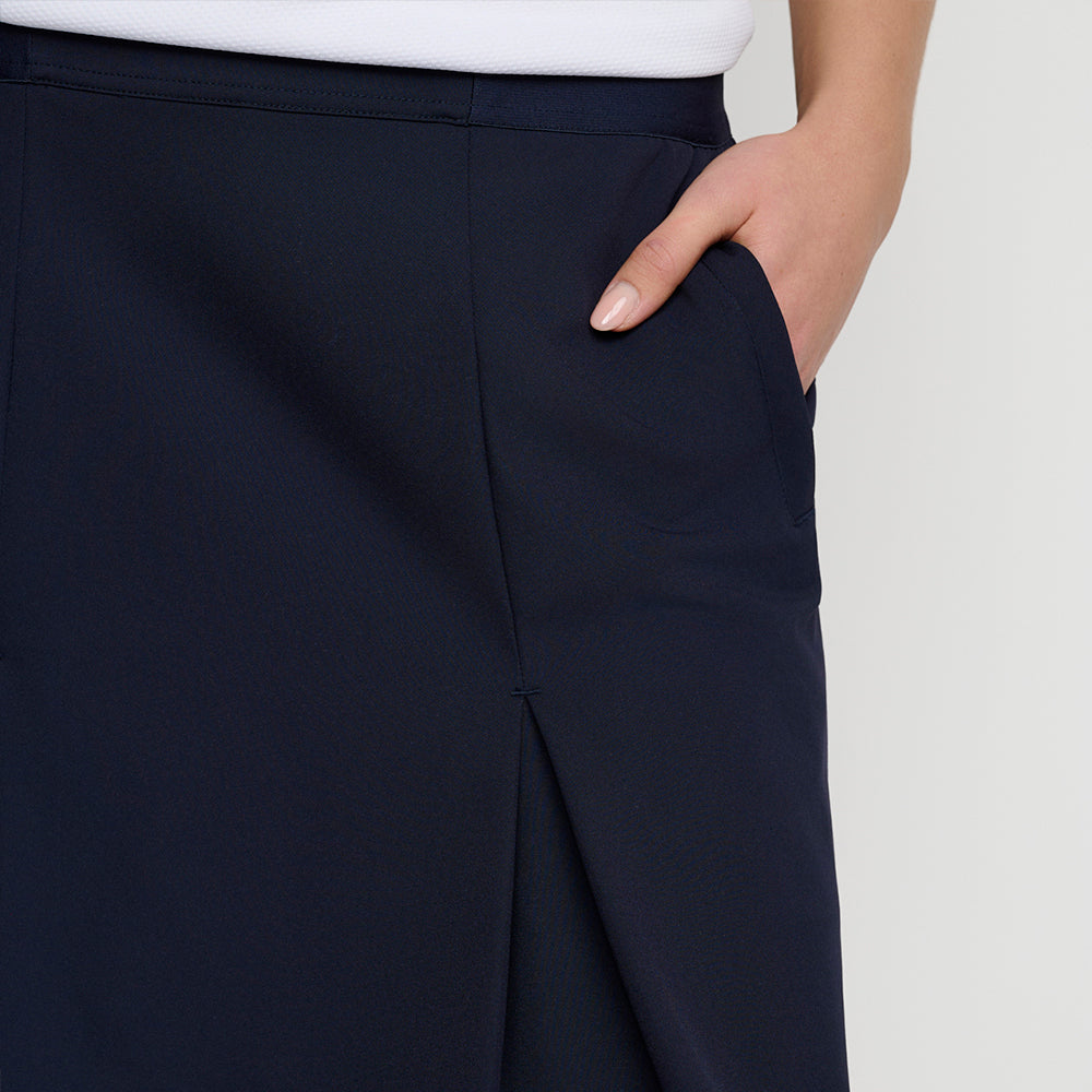 Leichte Performance-Skorts für Damen, Schwarz