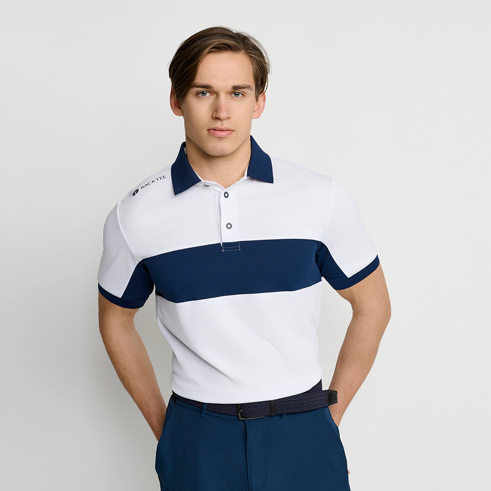 Focus Polo für Herren, Weiß