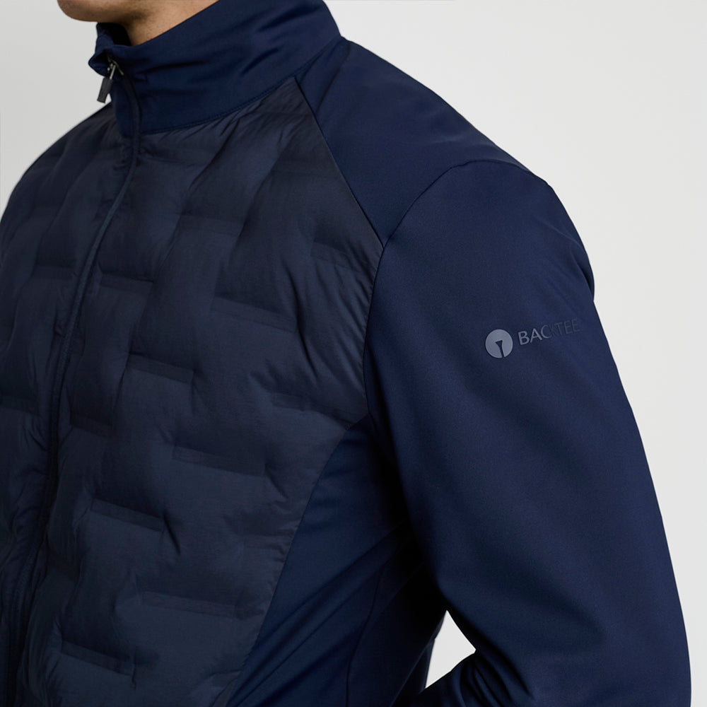 Herren-Hybridjacke, Marineblau