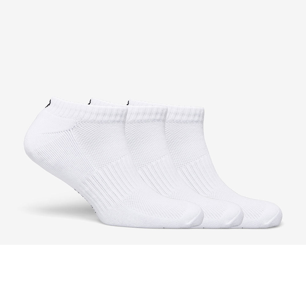 BACKTEE Low-Cut Strømper 3er-Pack, Weiß