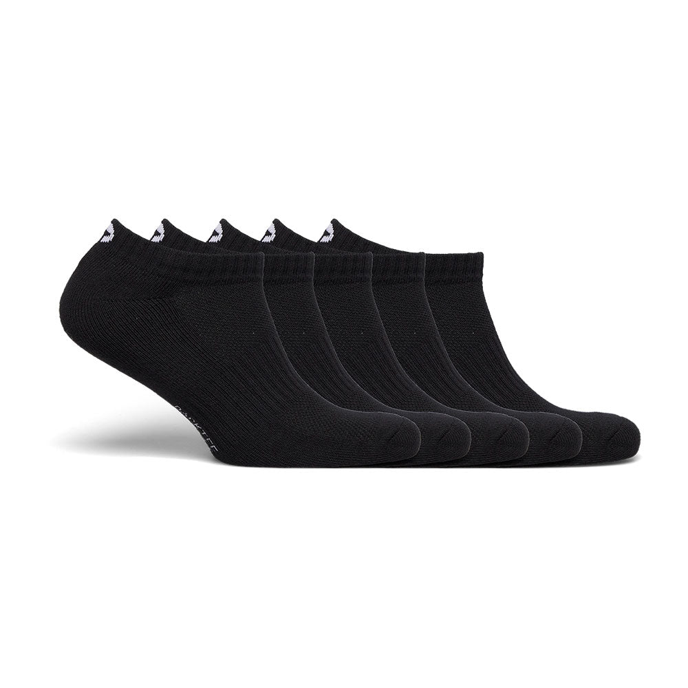 BACKTEE Low-Cut Strømper 3er-Pack, Schwarz